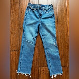 J.Crew Factory Essential Straight Jeans size 26